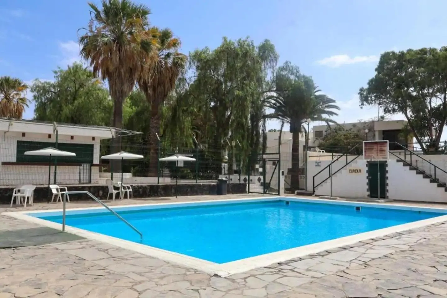 Moderno Estudio Con Jardin Con Bbq Y Piscina En Costa Del Silencio Apartment